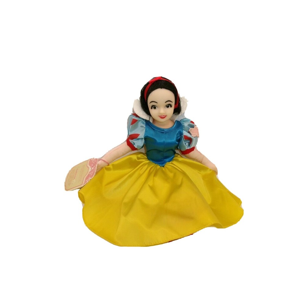 Vintage Applause Piroette Snow White Doll 1980's Vinyl Head Cloth Body 13 in